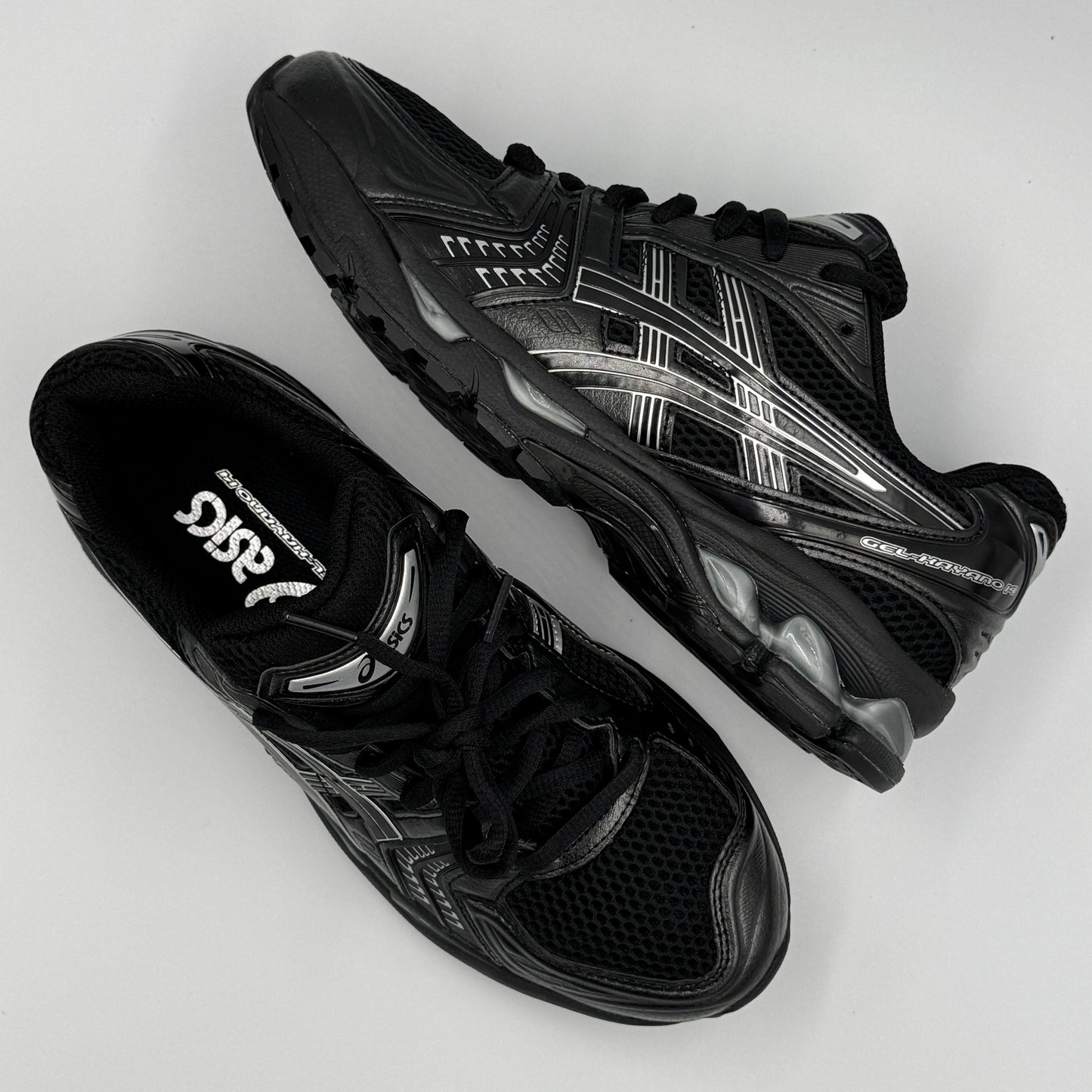 ASICS GEL KAYANO 14 BLACK SILVER