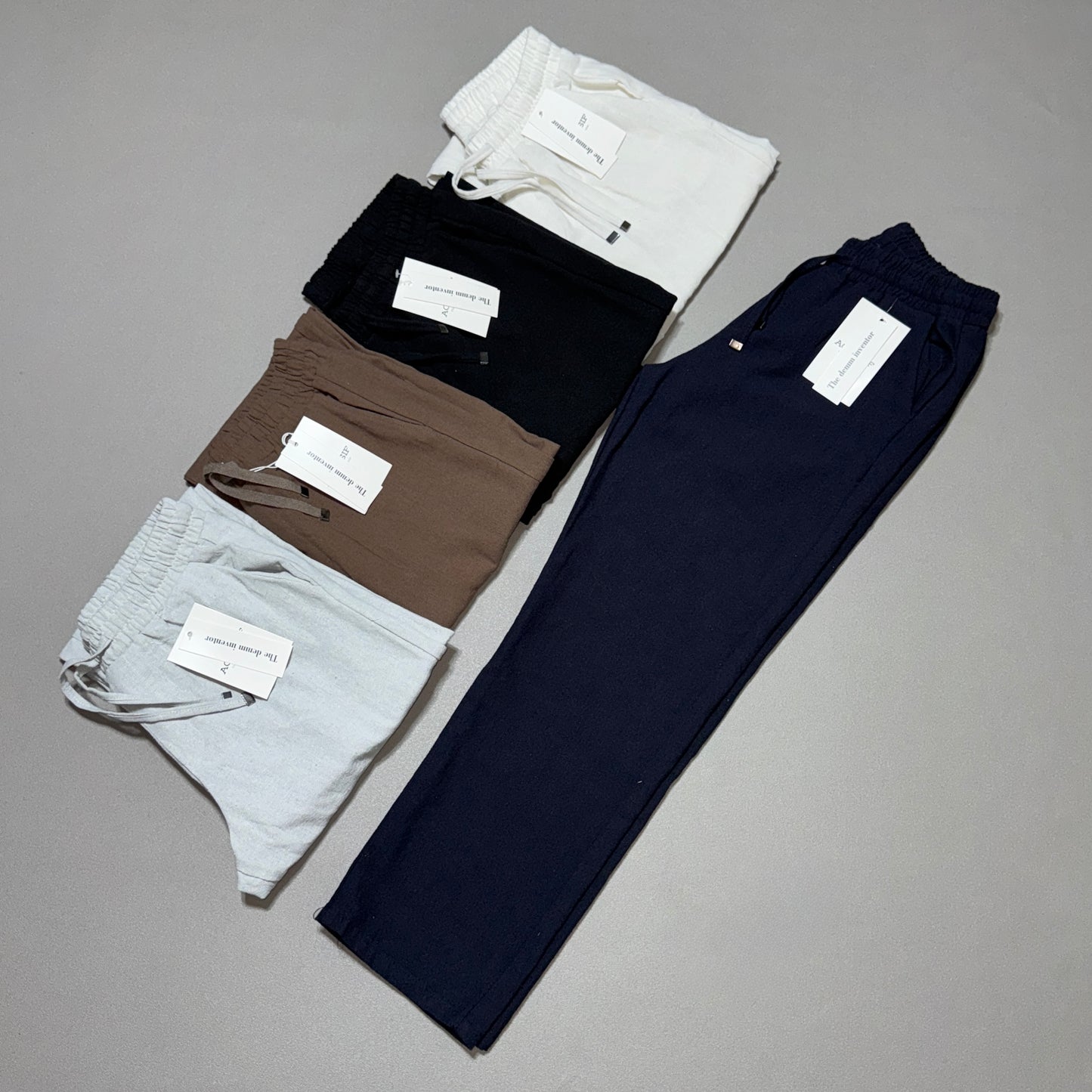 PANTALON EN LIN 100%