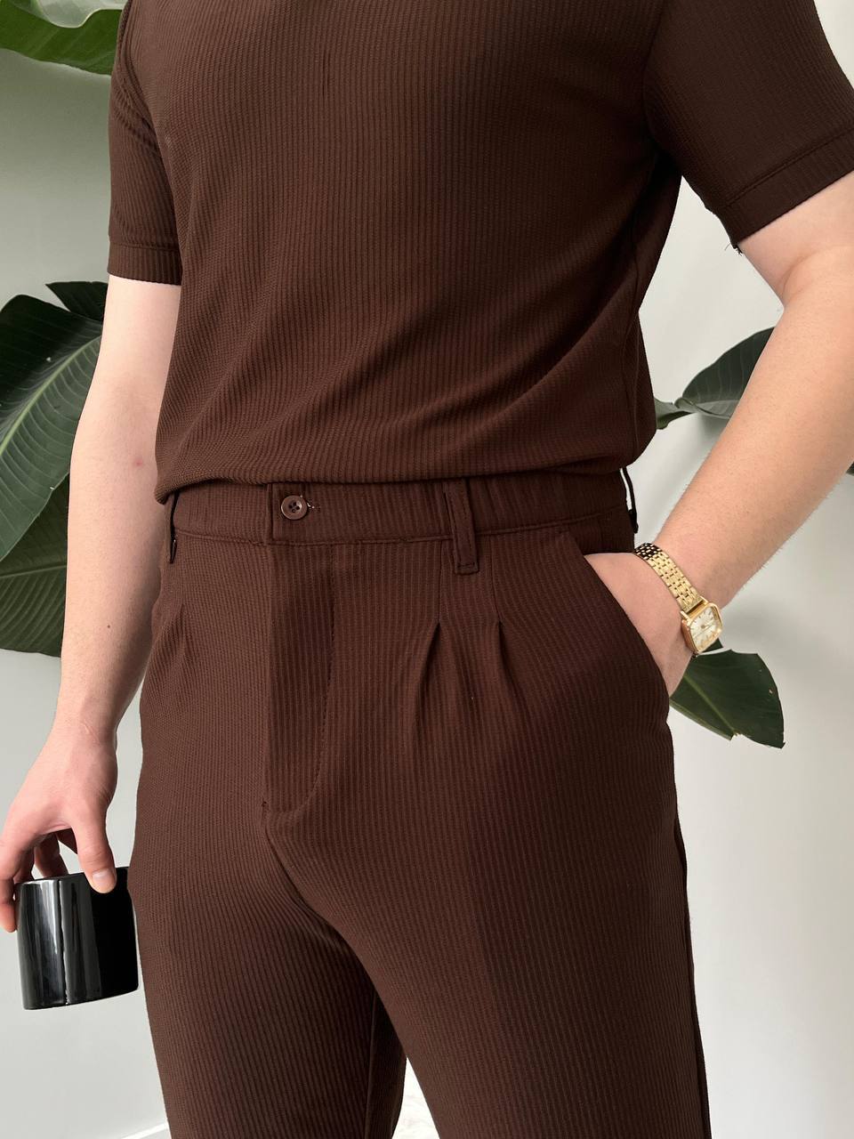ENSEMBLE OLD MONEY MARRON