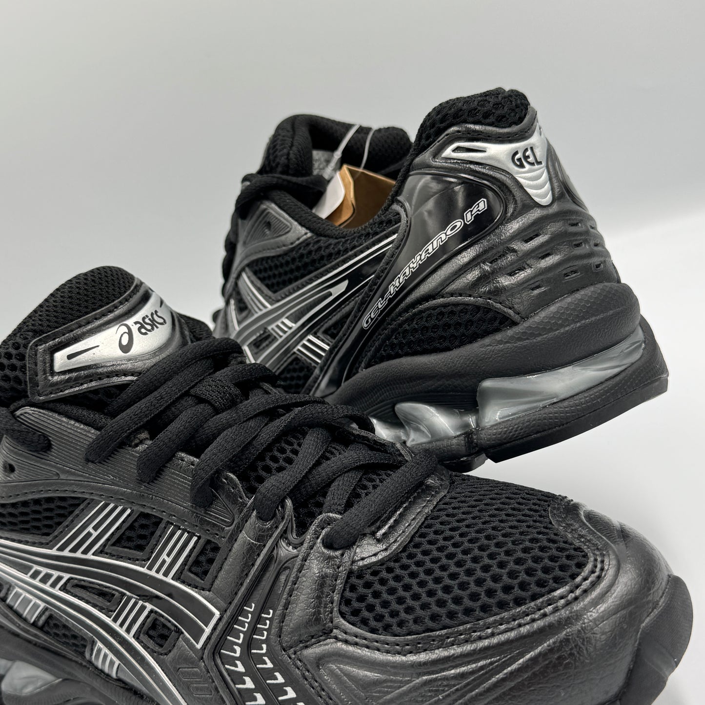 ASICS GEL KAYANO 14 BLACK SILVER