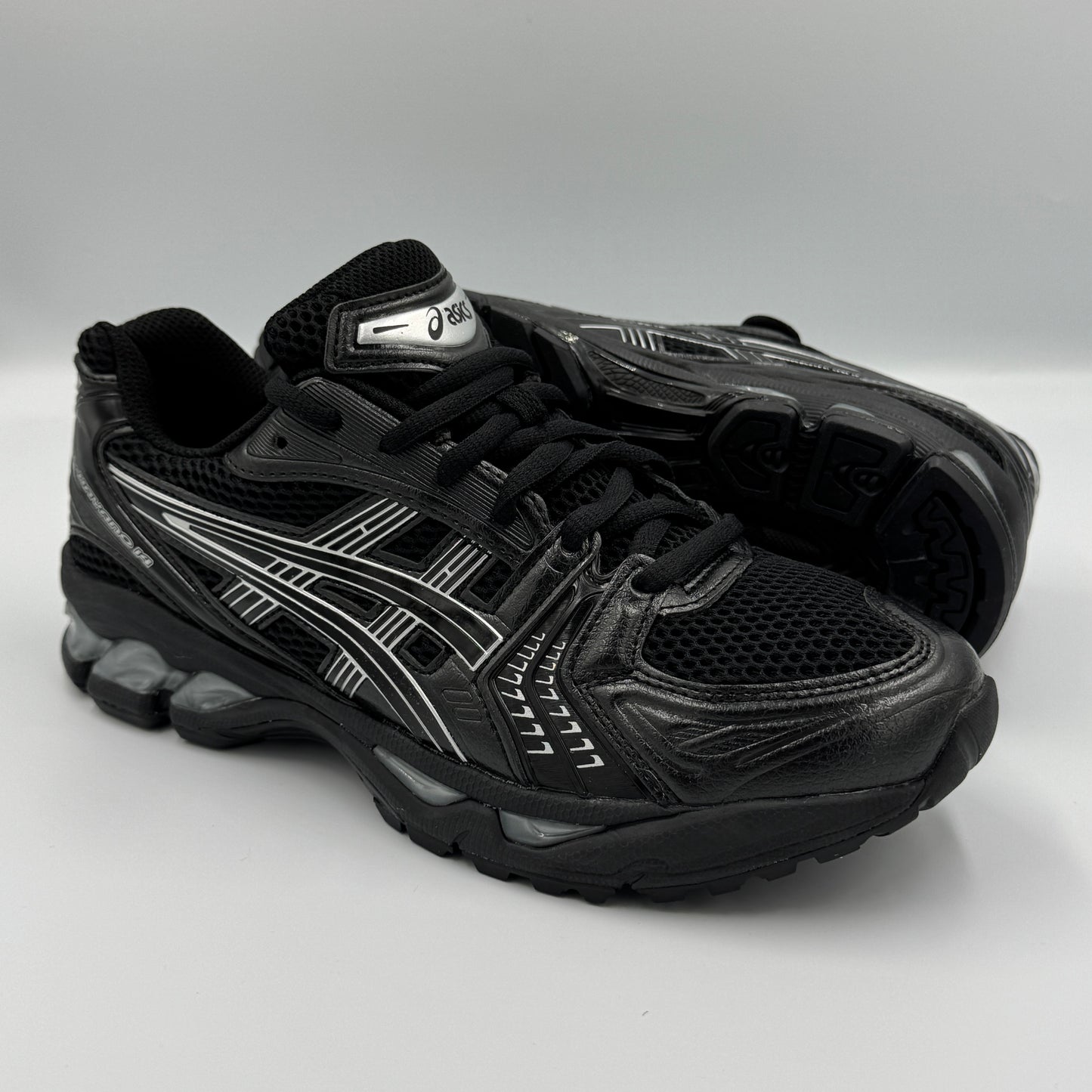 ASICS GEL KAYANO 14 BLACK SILVER