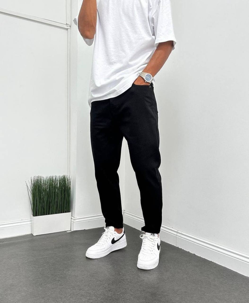 JEAN BOYFRIEND ALL BLACK