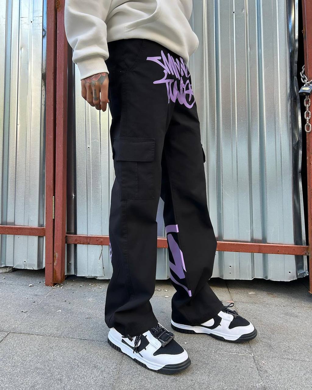 MINUS TWO CARGO PANT PURPLE