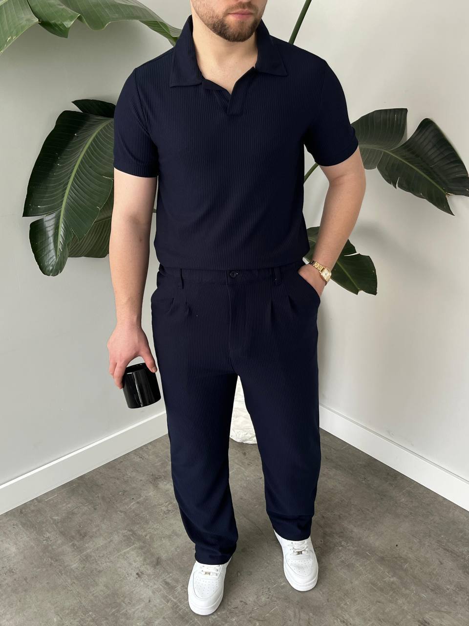 ENSEMBLE OLD MONEY BLEU NUIT