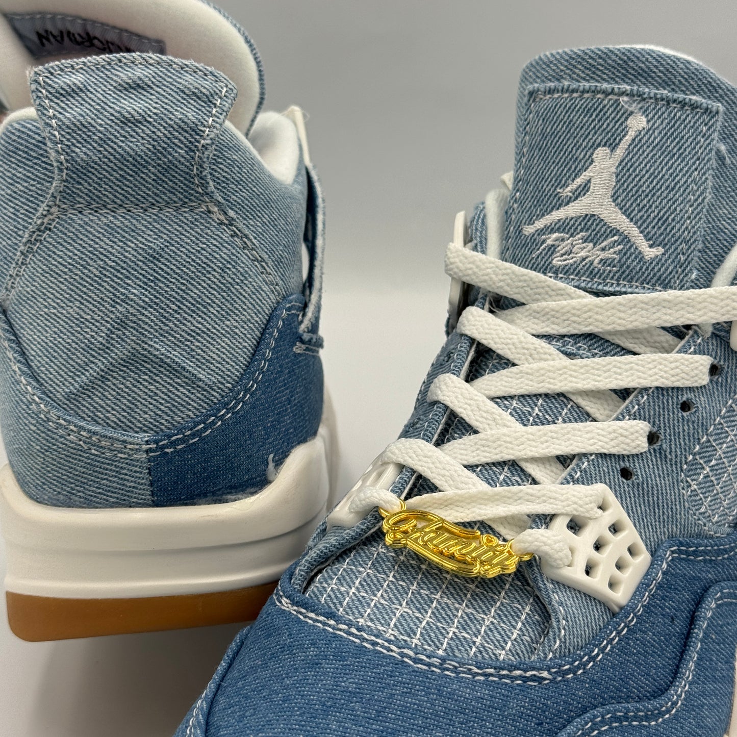 AIR JORDAN 4 RETRO DENIM WORN BLUE