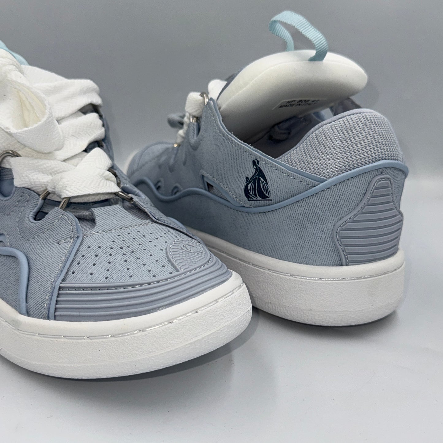 LANVIN CURB SNEAKERS BLUE