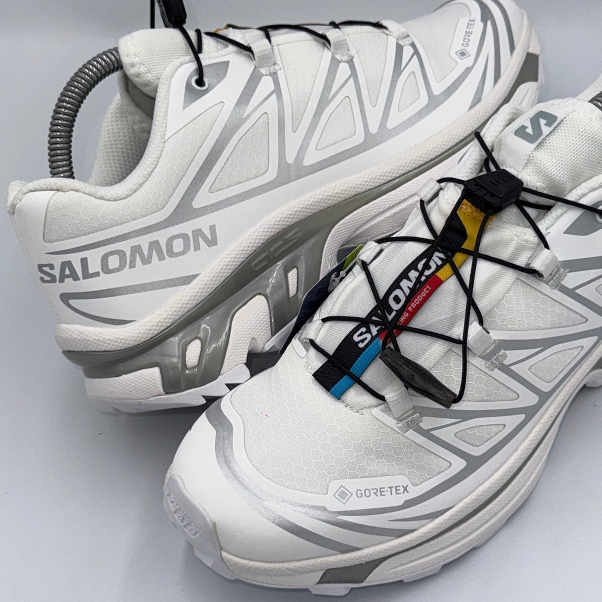 SALOMON XT-6 GORE-TEX WHITE SILVER