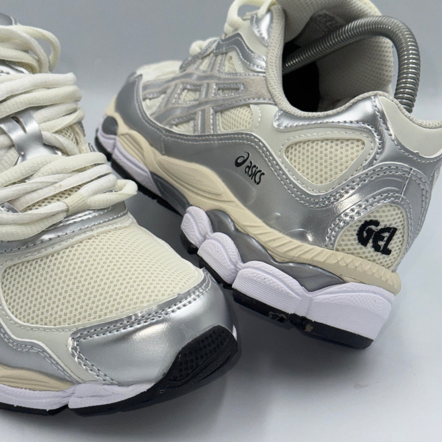 ASICS GEL NYC LIGHT GREY DOUBLE LACES