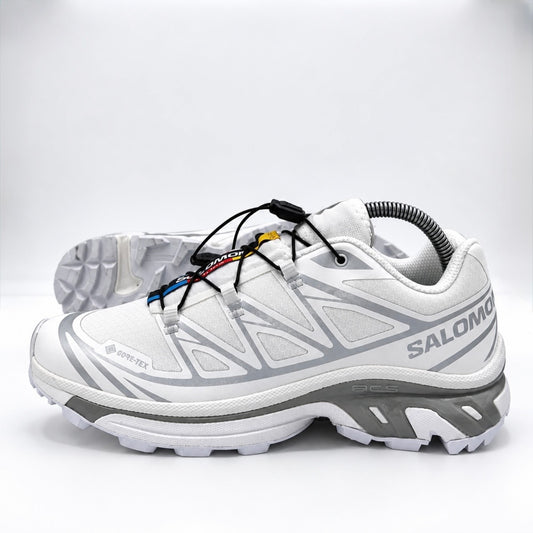 SALOMON XT-6 GORE-TEX WHITE SILVER