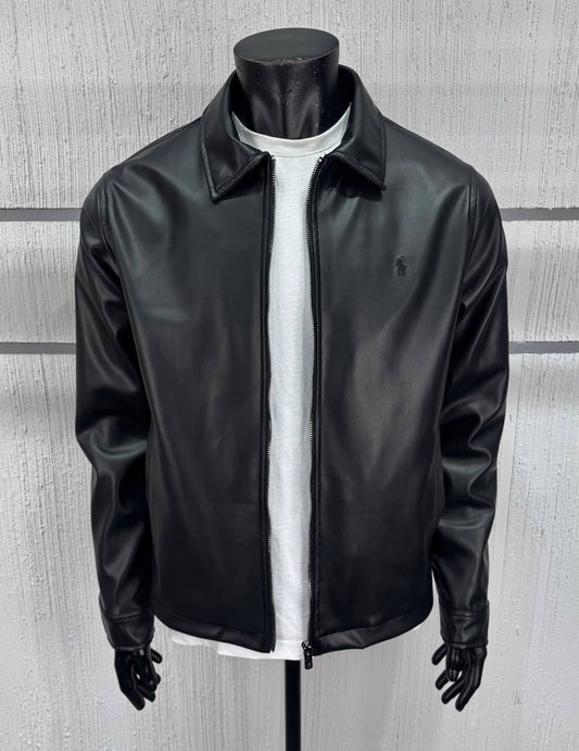 POLO RALPH LAUREN LEATHER JACKET