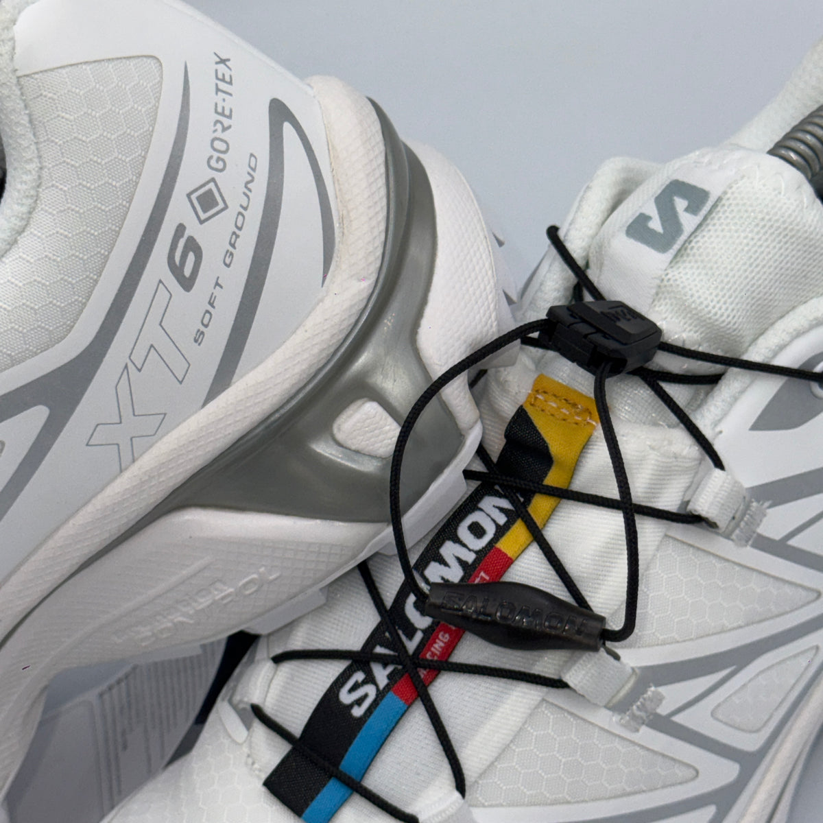 SALOMON XT-6 GORE-TEX WHITE SILVER