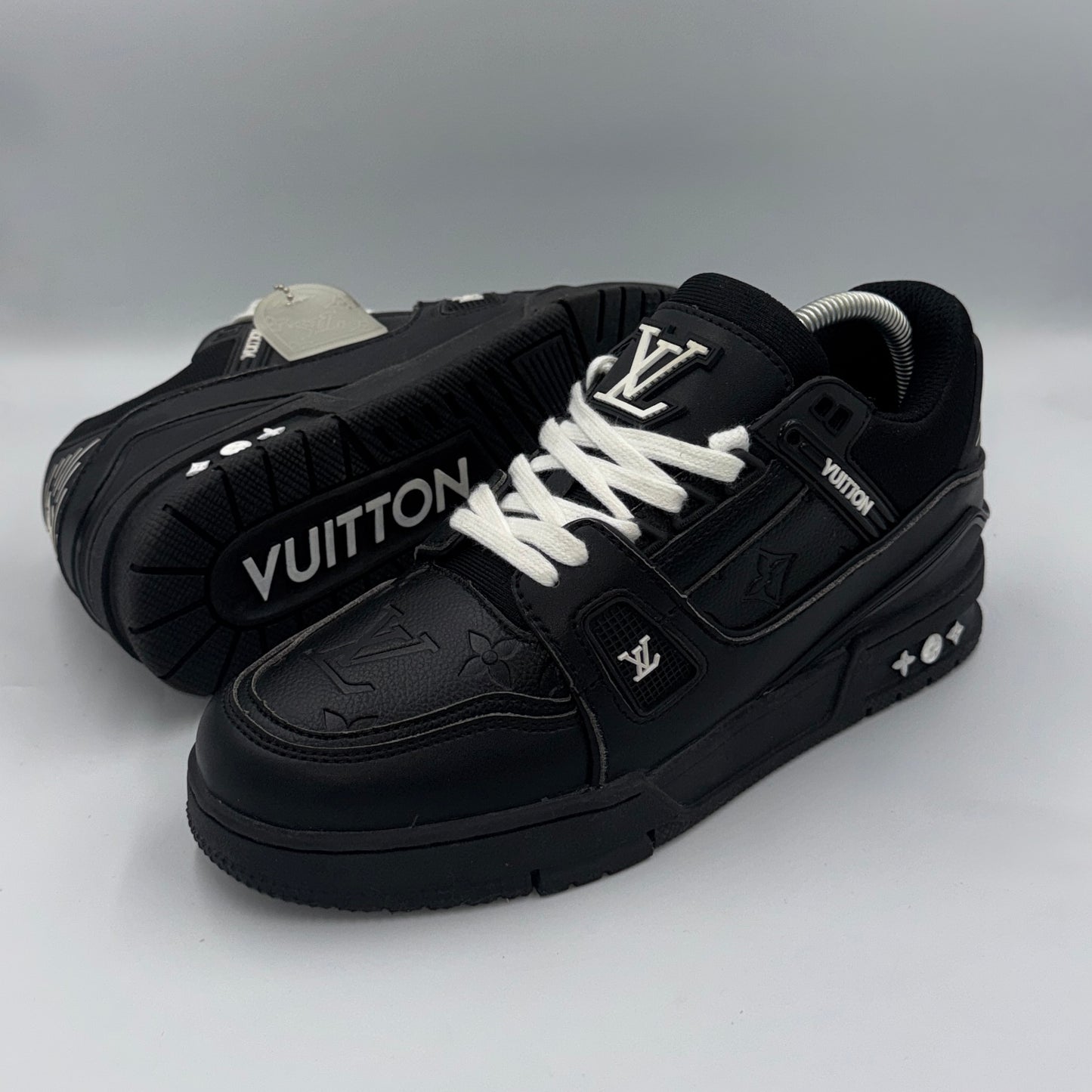 LOUIS VUITTON LV TRAINER MONOGRAMME BLACK