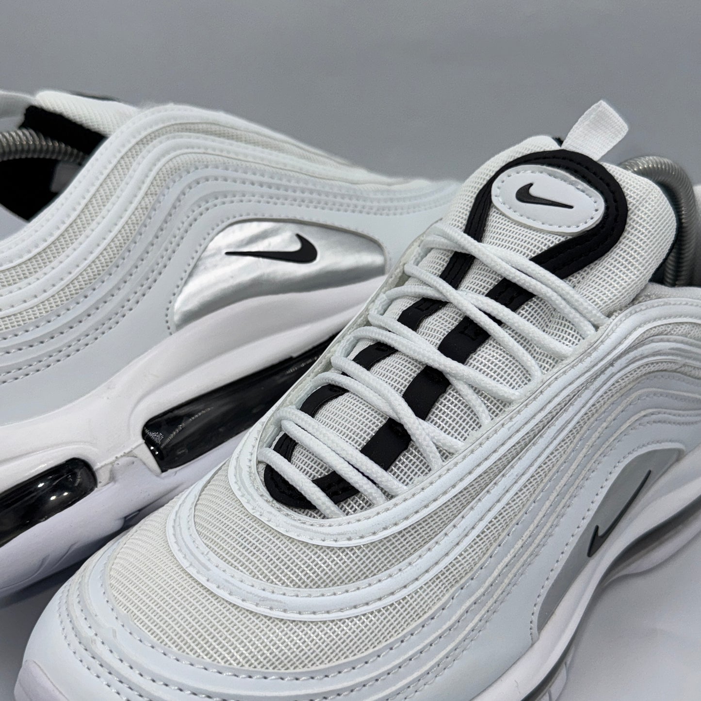 AIR MAX 97 WHITE BLACK SILVER