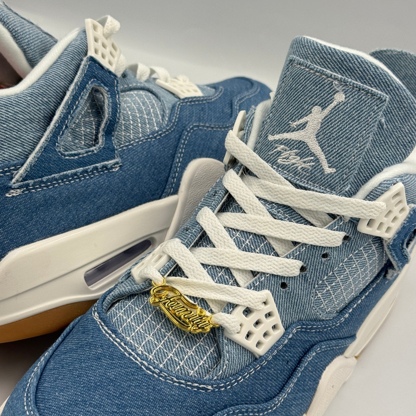 AIR JORDAN 4 RETRO DENIM WORN BLUE