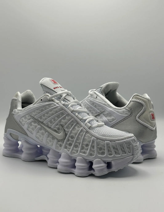 SHOX TL WHITE METALLIC SILVER
