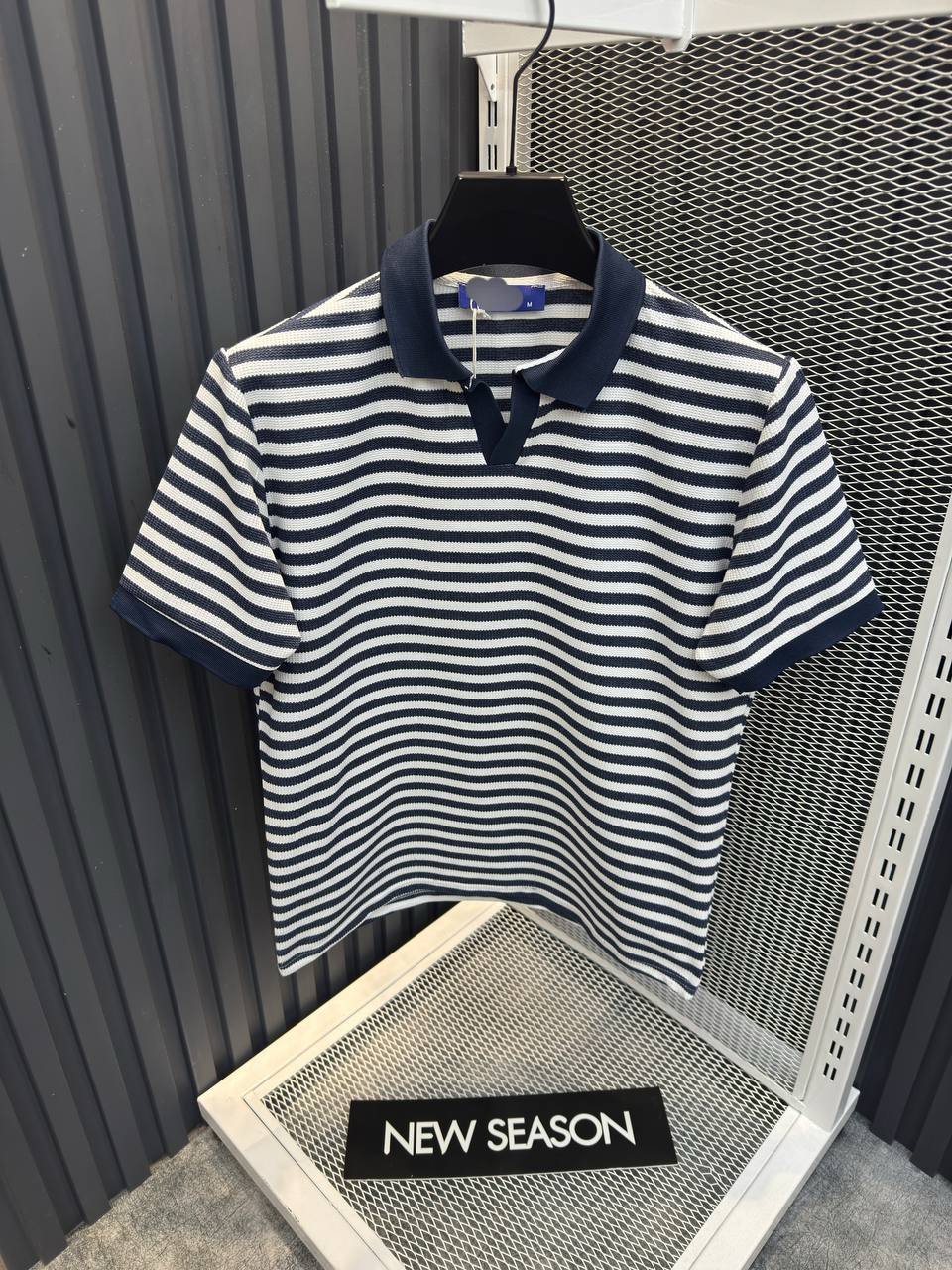 POLO RAYÉ PUL GAR OLD MONEY STYLE ( BLEU NUIT )