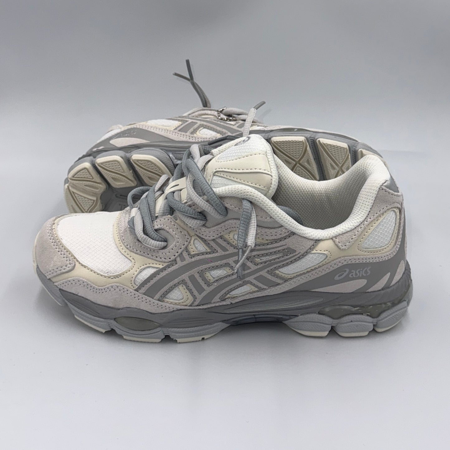 ASICS GEL NYC LIGHT GREY DOUBLE LACES