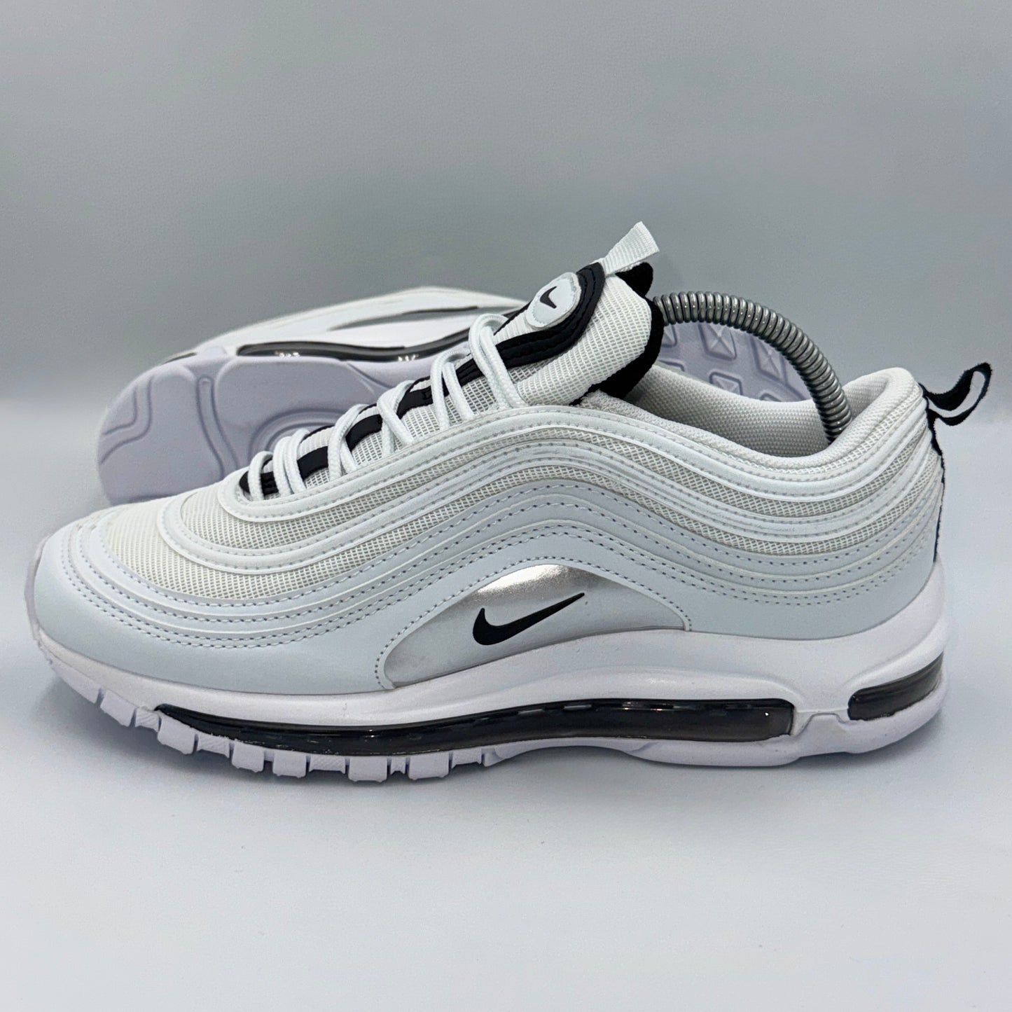 AIR MAX 97 WHITE BLACK SILVER