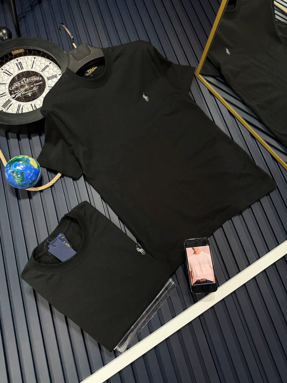 T-SHIRT RALPH LAUREN NOIR