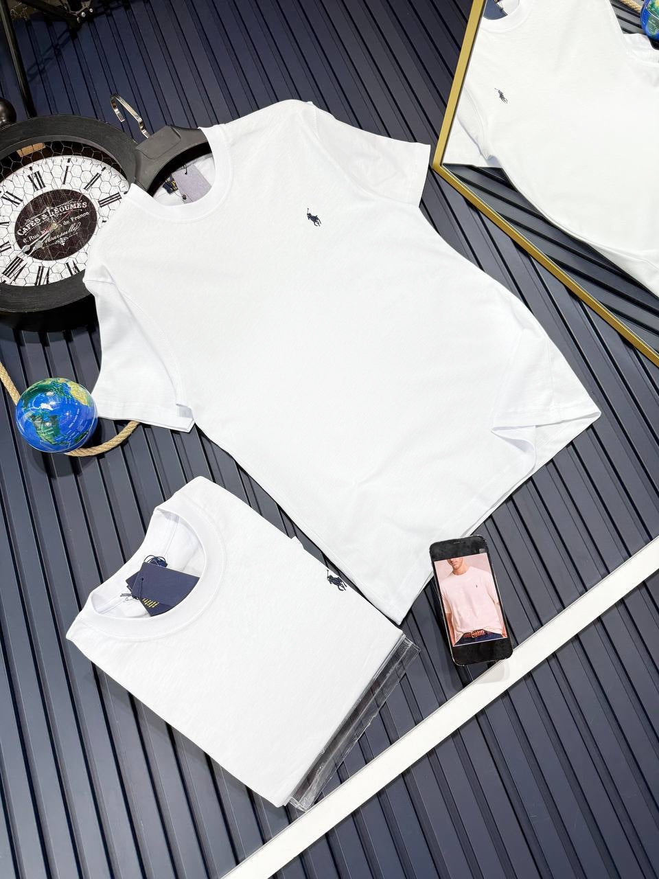 T-SHIRT RALPH LAUREN BLANC